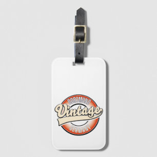 Dortmund Vintage Style Logo Gepäckanhänger