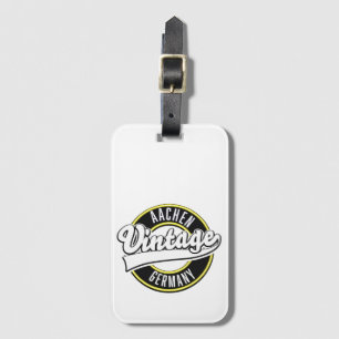 Dortmund Vintage Style Logo, Gepäckanhänger