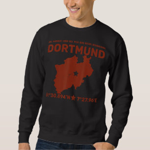 Dortmund Westfalen Deutschland - Dialekt Souvenir_ Sweatshirt