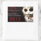 DORUDORU 2013 DOLL RECHTECKIGER AUFKLEBER (Tasche)