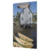 Dory builder,Lunenburg, Nova Scotia, Kanada Klemmbrett (Links)