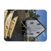 Dory builder, Lunenburg, Nova Scotia, Kanada Magnet (Horizontal)