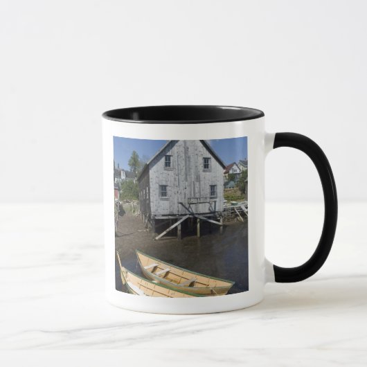 Dory builder,Lunenburg, Nova Scotia, Kanada Tasse (Rechts)