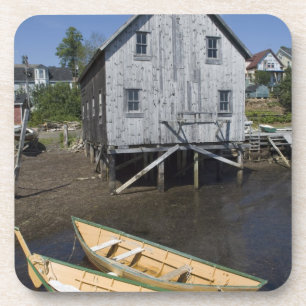 Dory Erbauer, Lunenburg, Nova Scotia, Kanada Getränkeuntersetzer