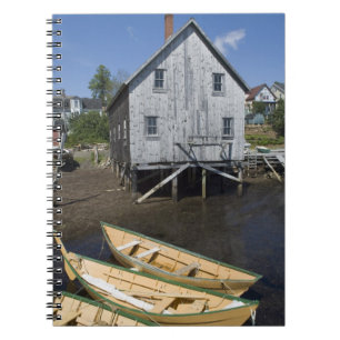 Dory Erbauer, Lunenburg, Nova Scotia, Kanada Notizblock
