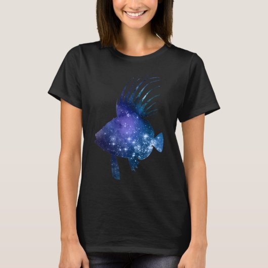 Dory-Fisch-Silhouette T-Shirt (Vorderseite)