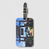 Dory Fishing Fleet, Newport Beach, Kalifornien Gepäckanhänger (Vorderseite Vertikal)