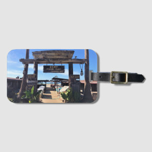 Dory Fishing Fleet, Newport Beach, Kalifornien Gepäckanhänger