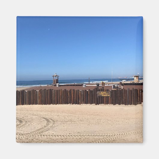 Dory Fishing Fleet, Newport Beach, Kalifornien Magnet (Vorne)