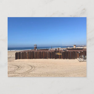 Dory Fishing Fleet, Newport Beach, Kalifornien Postkarte