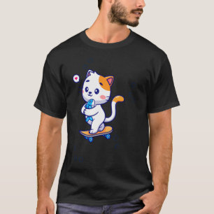 Dory lustiges Cat-Schwimmen T-Shirt
