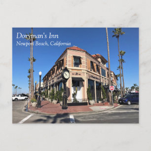 Doryman's Inn, Newport Beach, Kalifornien Postkarte