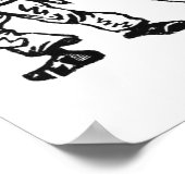 Dos Amigos Posada Calavera Poster (Ecke)