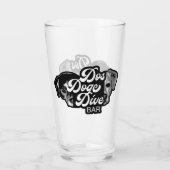 Dos Doge Dive Bar Glas (Rückseite)