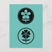 DOS Flores Postkarte (Vorderseite)