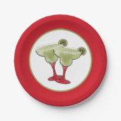 Dos Margaritas Pappteller (Vorderseite)