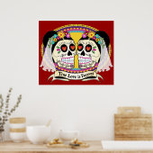 Dos Novias (2 Brides) drucken Poster (Küche)