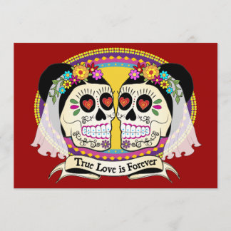 Dos Novias (2 Brides) Einladung