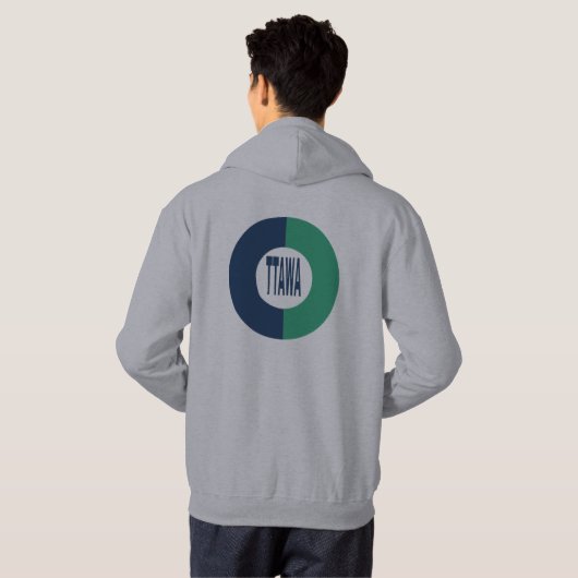 DOS OTTAWA HOODIE (Schwarz voll)