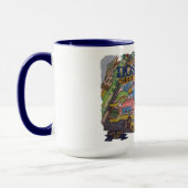 Dos Pueblos Map Kaffeemaschine Tasse (Links)