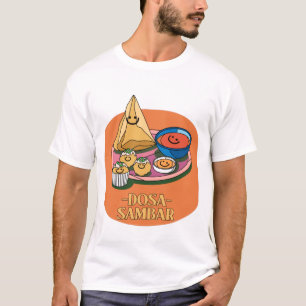 Dosa Sambar - Indian Food Lovers T-Shirt