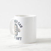 Dose Bier Dose Nicht Bier Kaffeetasse (Vorderseite Links)