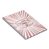 Dose für Thunfisch Vintag Notizblock (Rechte Seite)