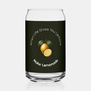 Dose Glas - Wenn das Leben dir Zitronen gibt