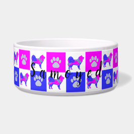Dose & Paw Hot Pink & Blue Pet Box Napf