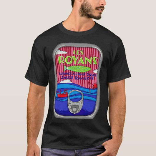 Dose Sardinen Les Royans T-Shirt (Vorderseite)