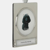 Dose (schwarz) Mama 2 Banner-Ornament Silber (Rechts)