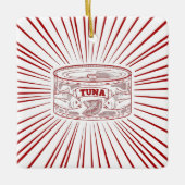 Dose Thunfisch Keramikornament (Vorderseite)