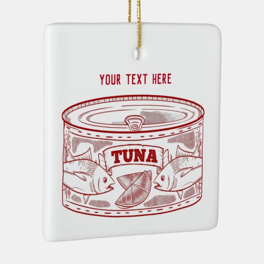 Dose Thunfisch Keramikornament (Rechts)