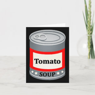 Dose Tomatensuppe Lustiger Letzter Moment Fauler H Karte