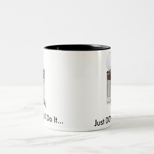 Dose Würmer Zweifarbige Tasse (Mittel)