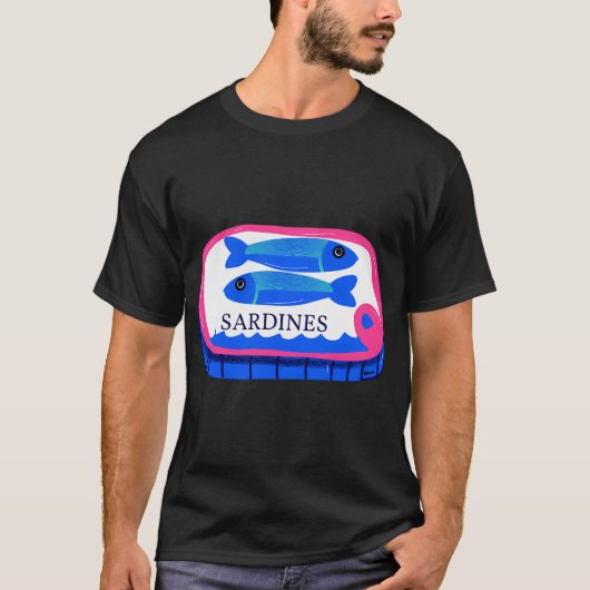 Dosen-Sardinen T-Shirt (Vorderseite)
