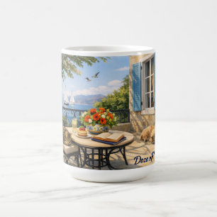 Dösen Sie ein! Sage Vintage Sealife Kaffeetasse