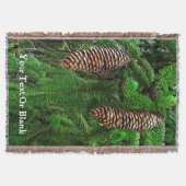 Dosen und Nadeln Decke (Vorderseite)