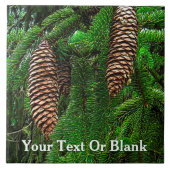 Dosen und Nadeln Fliese (Vorderseite)