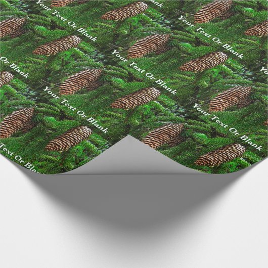 Dosen und Nadeln Geschenkpapier (Ecke)