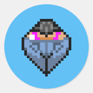 Dosenband für Hintern mit niedriger Jeans Runder Aufkleber