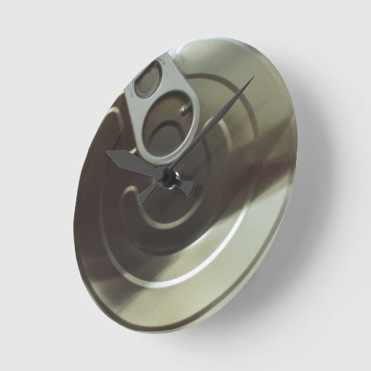 DosenDeckel - Wanduhr (Winkel)