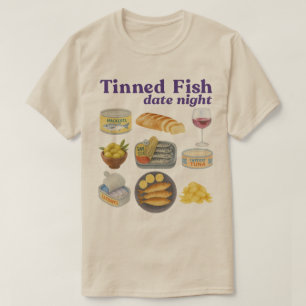 Dosenfisch-Date-Night-Baby , Dosenfisch , Sardine T-Shirt