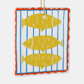 Dosenfisch-Schmuck Keramikornament (Rechts)