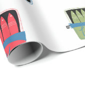Dosenfisch-Verpackungspapier Geschenkpapier (Rolleneckpunkt)