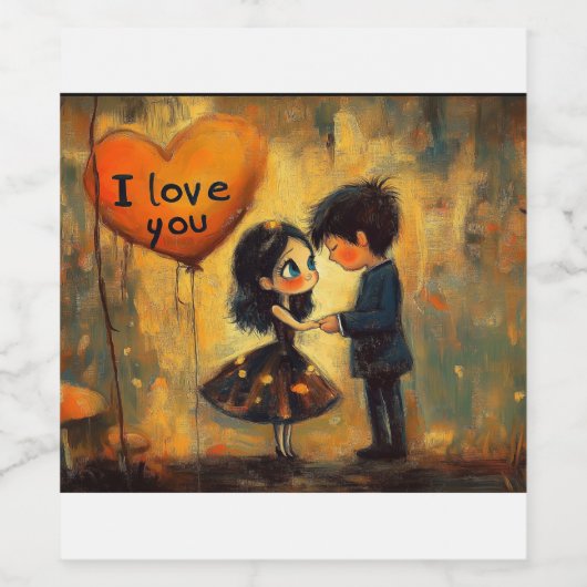 Dosenkühler Weinetikett (Einzelnes Label)