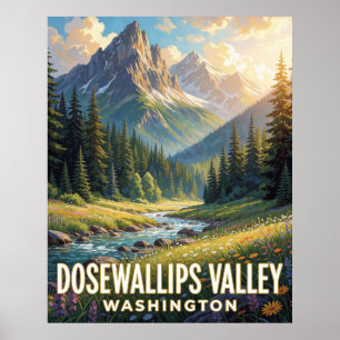 Dosewallips State Park — Washington Poster