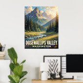 Dosewallips State Park — Washington Poster (Heimbüro)