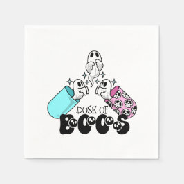 Dosierung von Boos Funny Ghost Medical Halloween Serviette