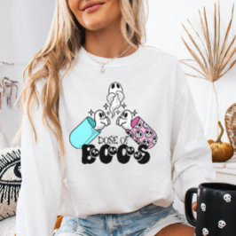 Dosierung von Boos Funny Ghost Medical Halloween Sweatshirt